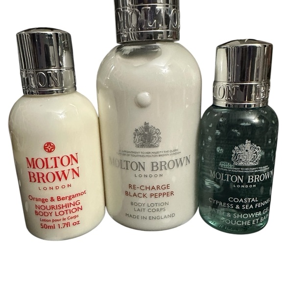 Bundle Molton Brown Body Lotions & Shower Gel New - Picture 2 of 8